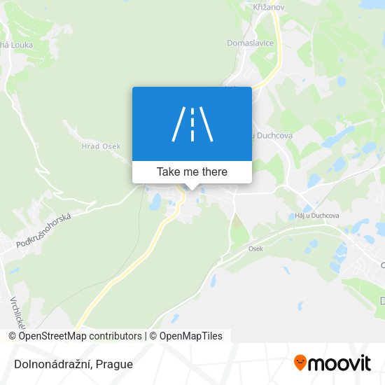 Dolnonádražní map