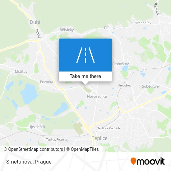 Карта Smetanova