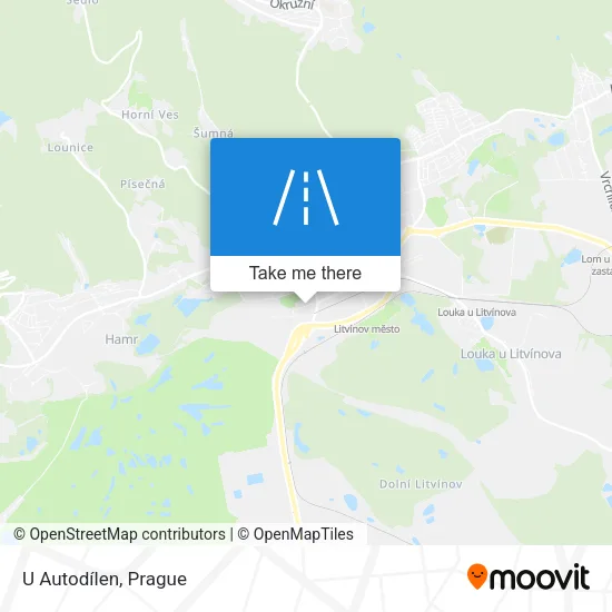 Карта U Autodílen