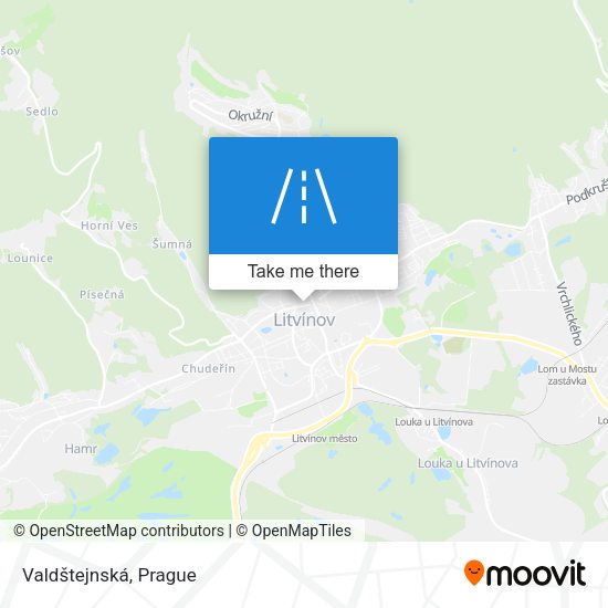 Valdštejnská map