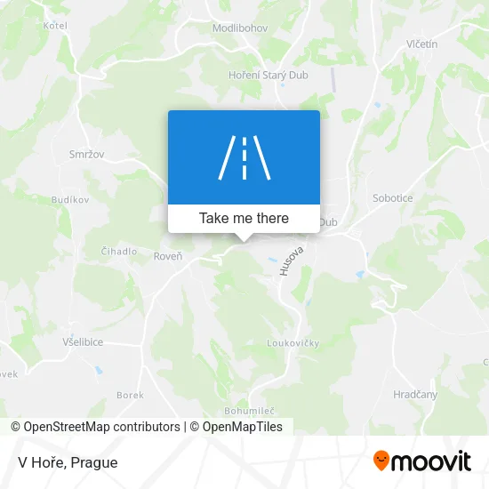 Карта V Hoře