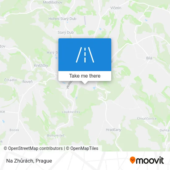 Карта Na Zhůrách