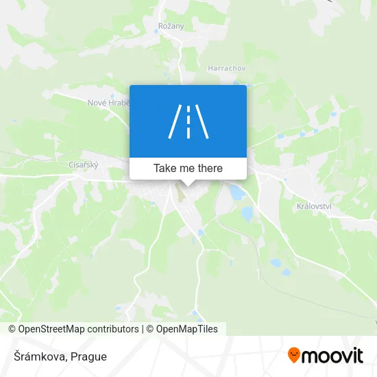 Карта Šrámkova