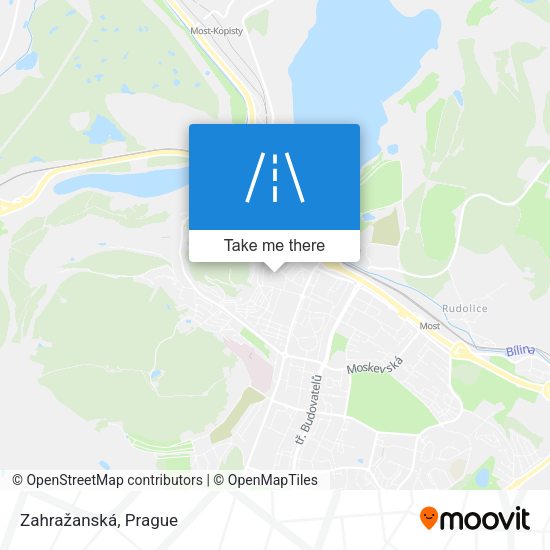Zahražanská map