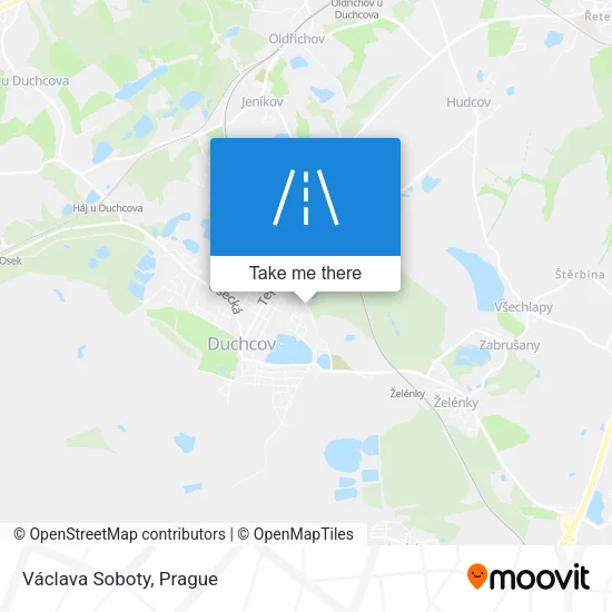 Карта Václava Soboty