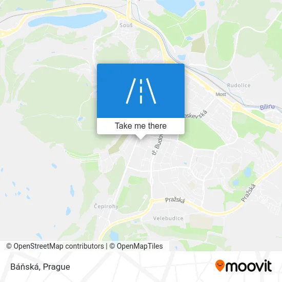 Карта Báňská