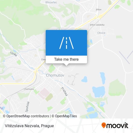 Vítězslava Nezvala map