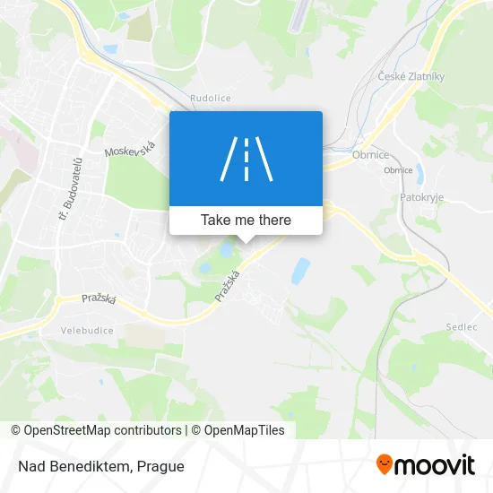 Карта Nad Benediktem