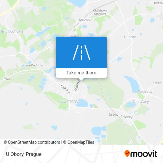 Карта U Obory