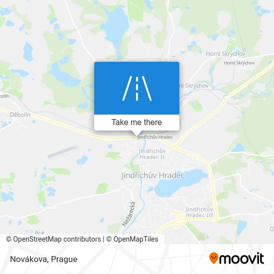 Карта Novákova