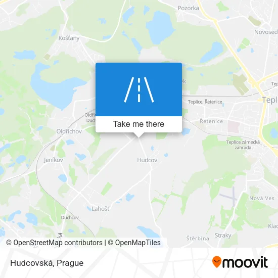 Карта Hudcovská