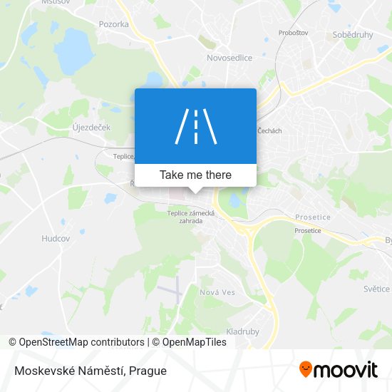 Moskevské Náměstí map