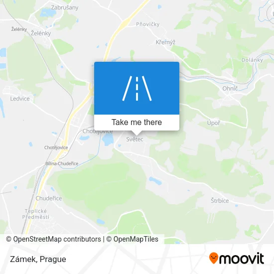 Карта Zámek
