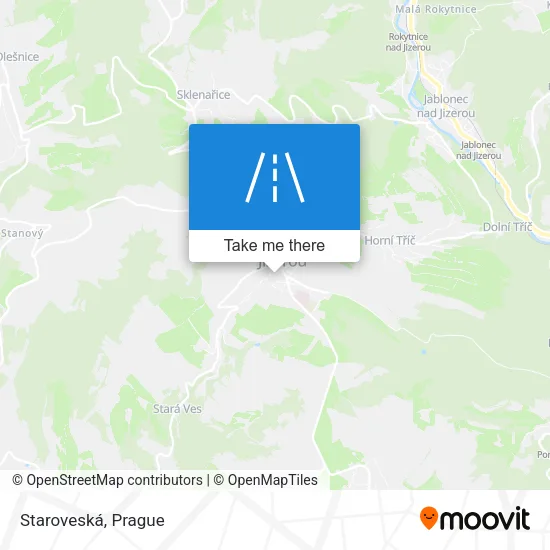 Карта Staroveská