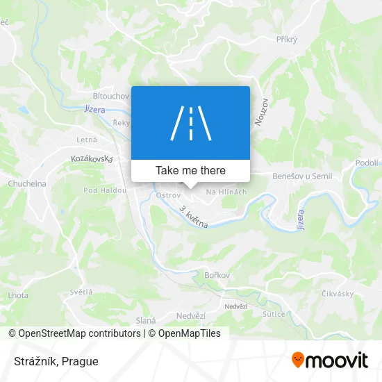 Карта Strážník