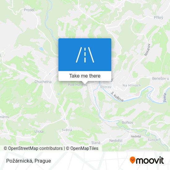 Požárnická map