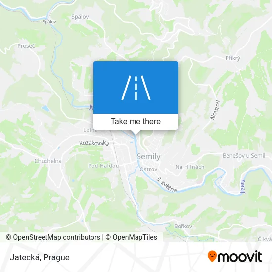 Карта Jatecká
