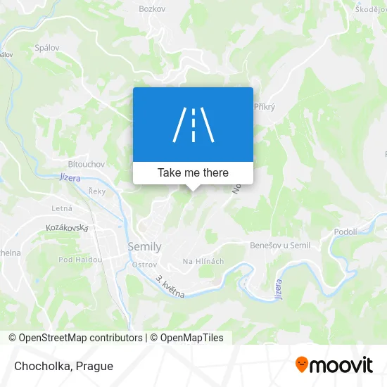 Карта Chocholka