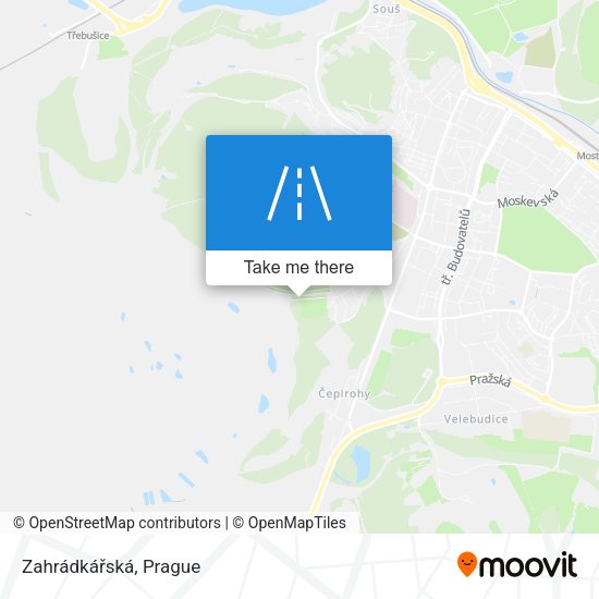 Zahrádkářská map