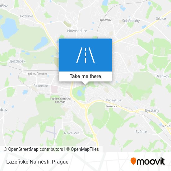 Lázeňské Náměstí map