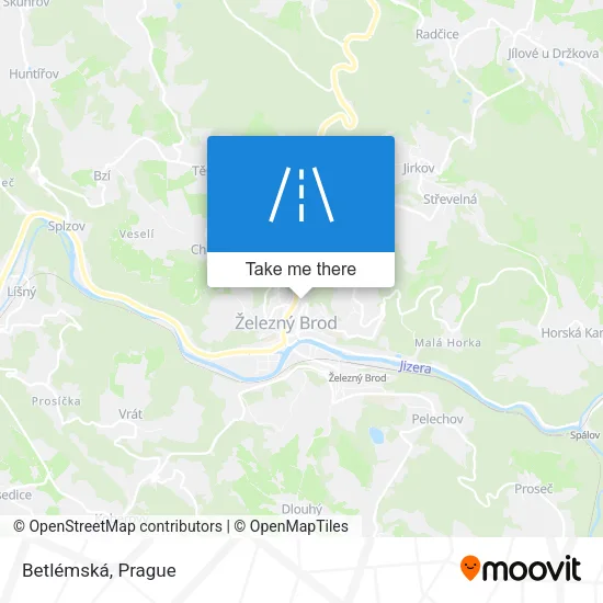 Карта Betlémská