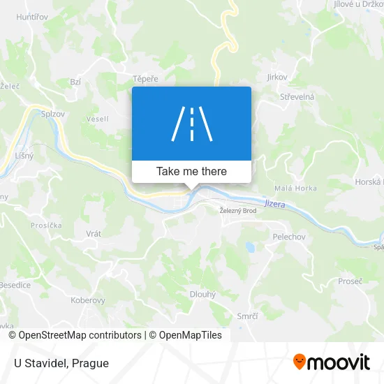 Карта U Stavidel