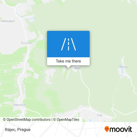 Карта Rájec