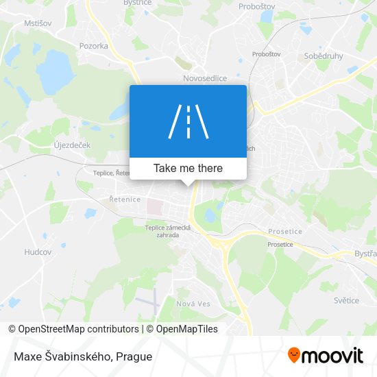 Maxe Švabinského map