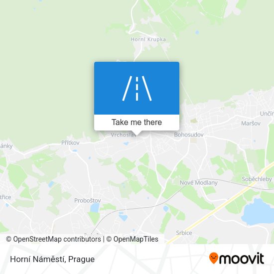 Horní Náměstí map