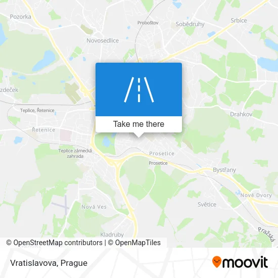 Карта Vratislavova