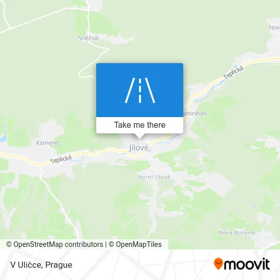 Карта V Uličce