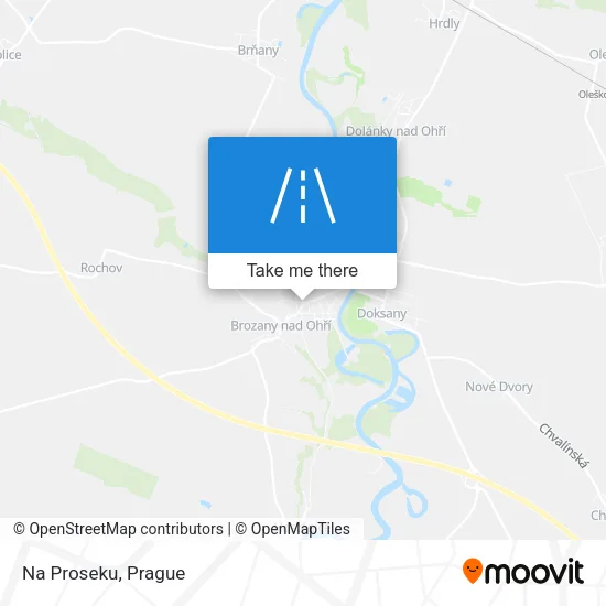 Карта Na Proseku