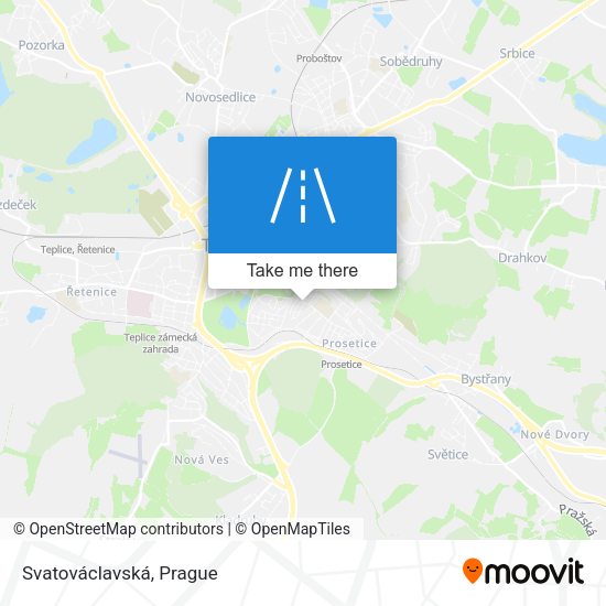 Svatováclavská map
