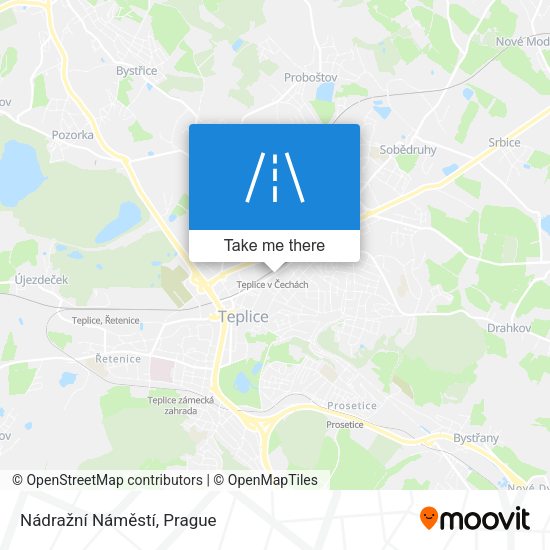 Nádražní Náměstí map