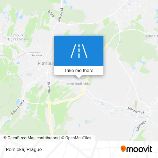 Карта Rolnická