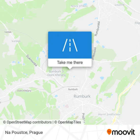 Карта Na Poustce