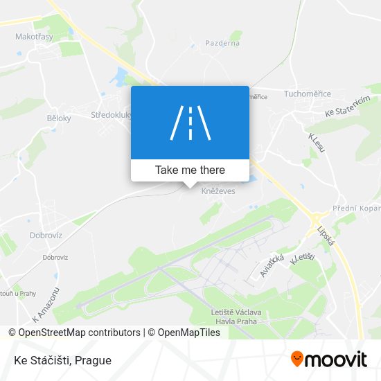 Ke Stáčišti map
