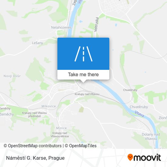 Náměstí G. Karse map