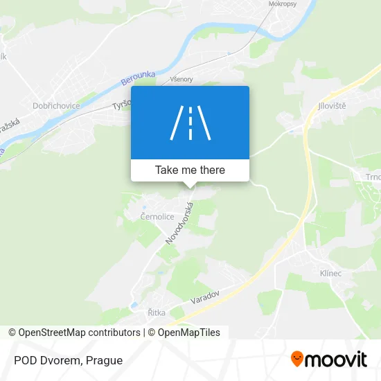 Карта POD Dvorem