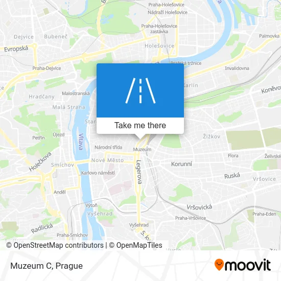 Карта Muzeum C