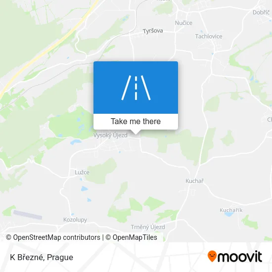 Карта K Březné