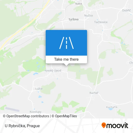 Карта U Rybníčka