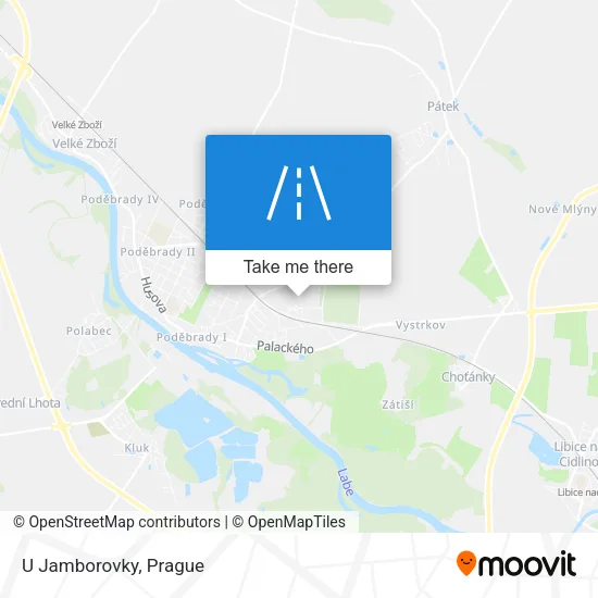 Карта U Jamborovky