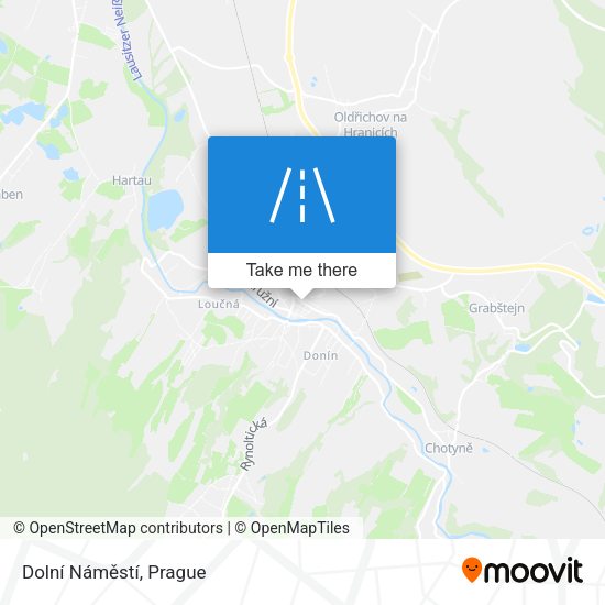 Dolní Náměstí map