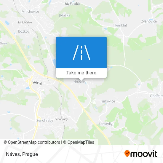 Карта Náves