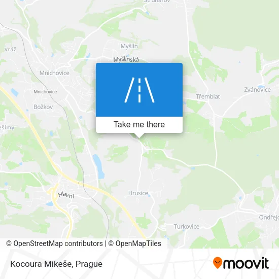 Карта Kocoura Mikeše