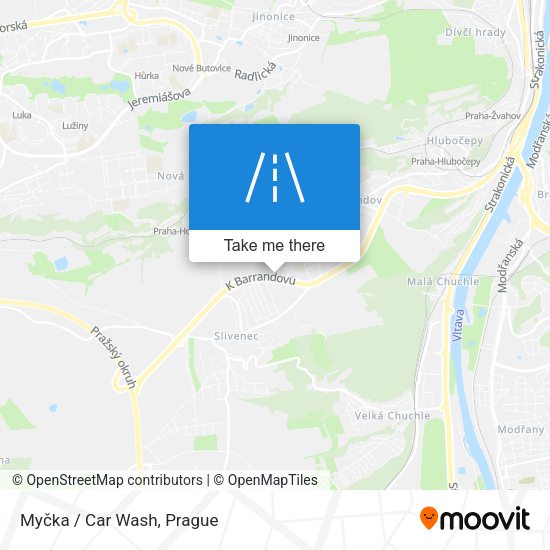 Myčka / Car Wash map