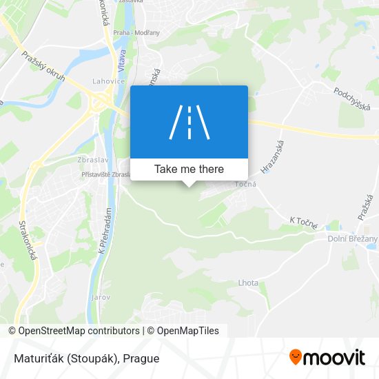 Maturiťák (Stoupák) map