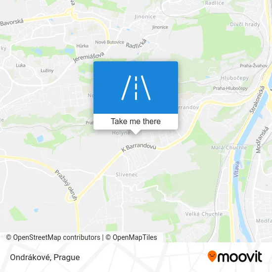 Карта Ondrákové