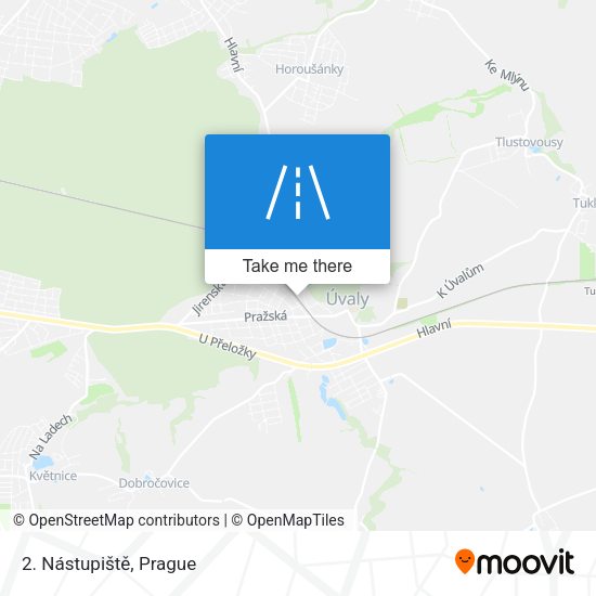 2. Nástupiště map